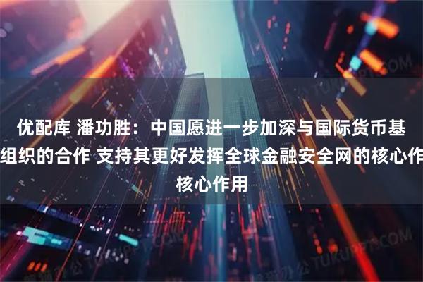 优配库 潘功胜：中国愿进一步加深与国际货币基金组织的合作 支持其更好发挥全球金融安全网的核心作用